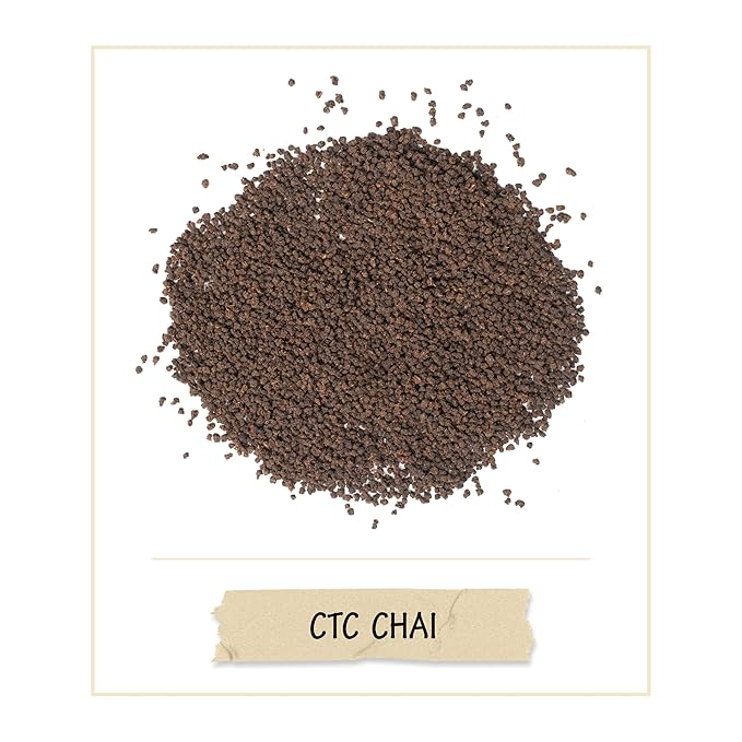 BREWIX, Premium CTC Assam Black Tea (125+ Cups, 8.82oz/250g) Strong and Full Bodied Loose Leaf Tea | For Kombucha, Indian Milk Tea, Iced Tea & English Breakfast Tea