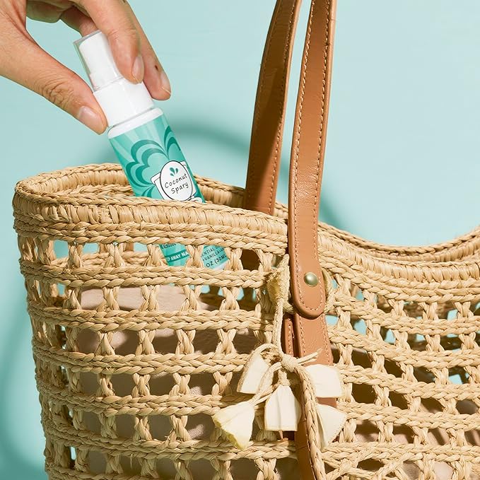 Toilet Spray for Poop 3 Pack, Travel Size Variety, Bathroom Odor Eliminator - Ocean Eucalyptus Coconut
