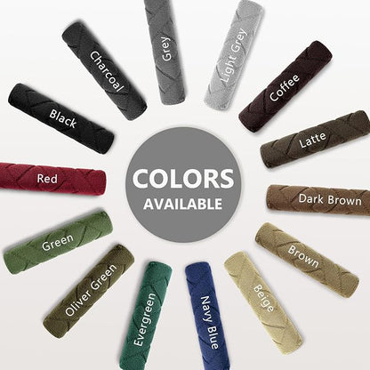 hicorfe Indoor Doormat,Front Back Door Mat Rubber Backing Non Slip Door Mats 20"x48" Absorbent Resist Dirt Entrance Doormat Inside Floor Mats for Entryway Washable Low-Profile(Black)