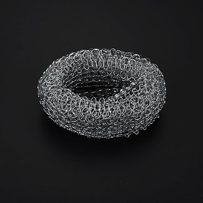 Shappy 20 Pieces Lint Traps Washing Machine Drain Hose Filter Stainless Steel Snare Laundry Mesh Washing Machine Lint Trap Catcher with 20 Pcs Pieces Cable Ties