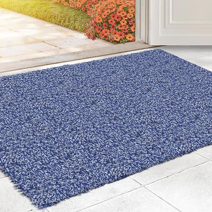 Premium Microfiber Indoor Door Mat – 24"x36" Washable Entry Mat, Non-Slip, Waterproof Backing, Super Absorbent, Low Profile Entryway Doormat for Indoor Entrance
