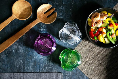 Nextrend Garlic Twister 4th Gen – Garlic Mincer & Garlic Press in One, for Ginger, Herbs, Nuts & more, BPA-Free, Dishwasher Safe, 3–5 Clove Capacity - Purple