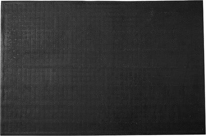Kempf Water Retainer Entrance Mat, Indoor Outdoor Rubber Rug, Moisture Trapping, Absorbent Mat (4' X 6', Brown)