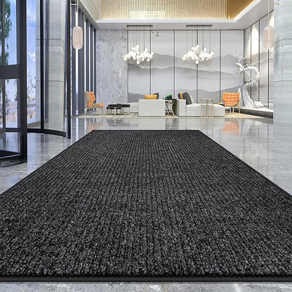 Vicwe Indoor Outdoor Door Mat, 3'x10' Heavy Duty Front Door Mat, Non-Slip Washable Doormats Entrance Mats, Dirt Resistant and Absorbent Doormat, Commercial Outdoor Entrance Floor Mat for Home Office
