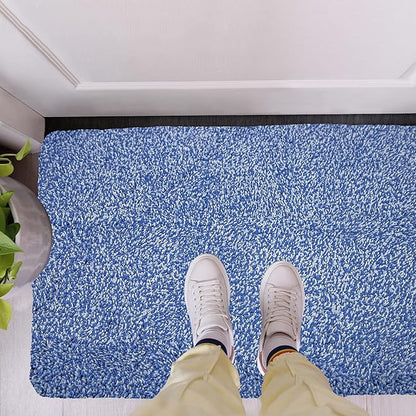 Premium Microfiber Indoor Door Mat – 36"x72" Washable Entry Mat, Non-Slip, Waterproof Backing, Super Absorbent, Low Profile Entryway Doormat for Indoor Entrance